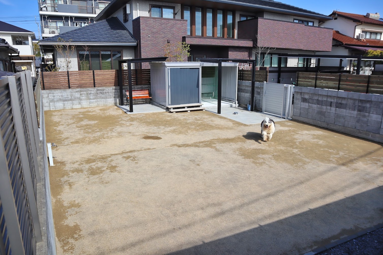 広々空間のドッグラン